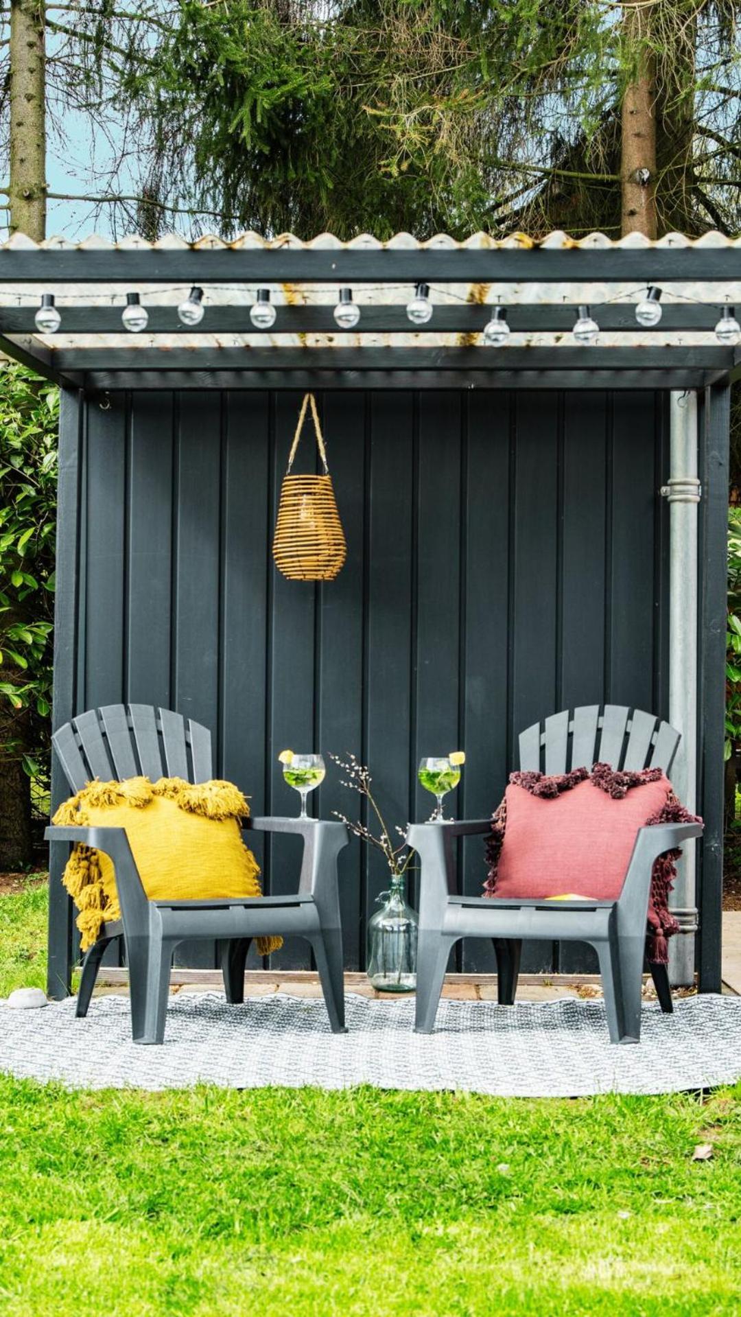 Stayatsas Tiny House Julia In De Bossen Op De Veluwe! เอเปอ ภายนอก รูปภาพ