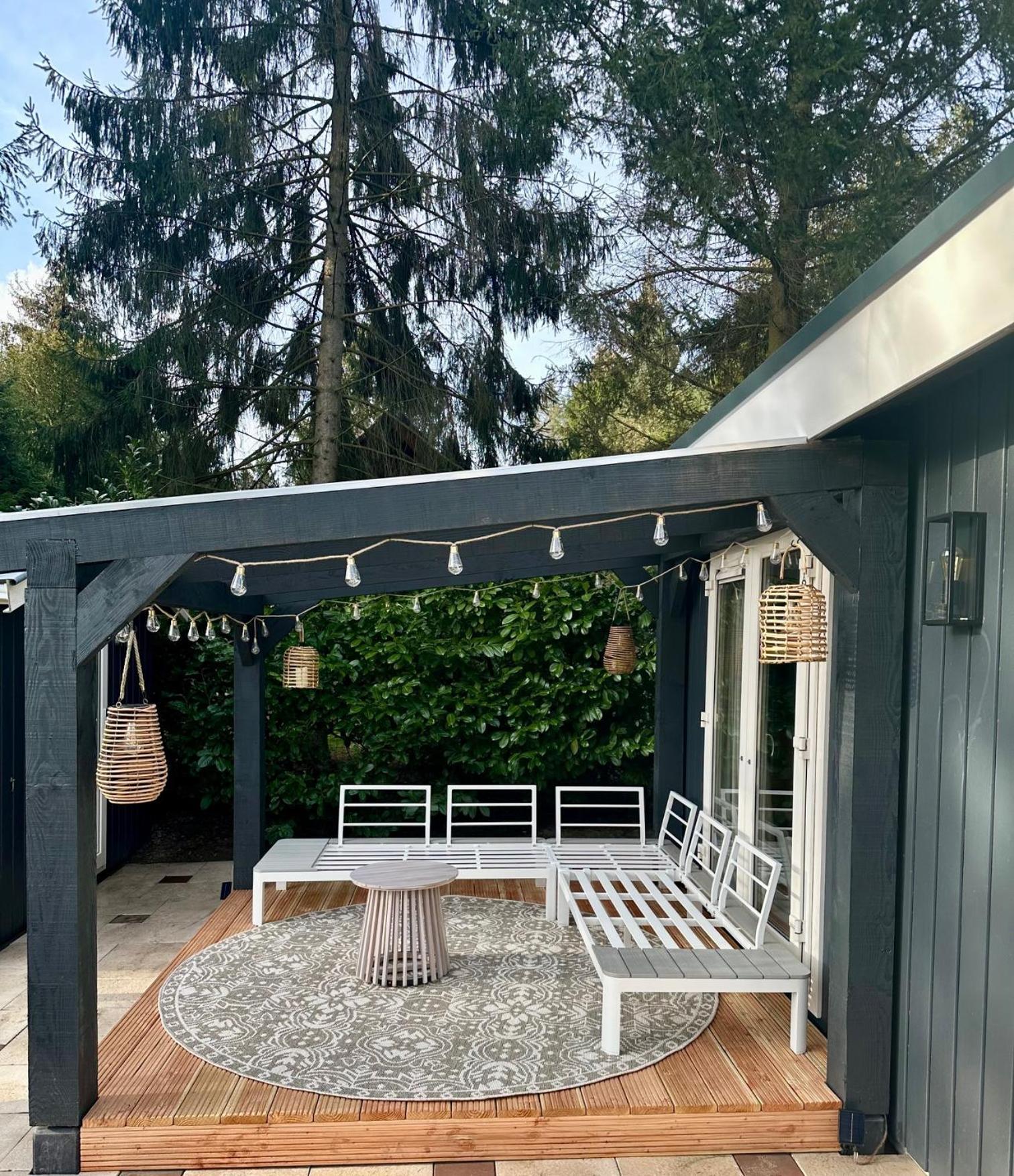 Stayatsas Tiny House Julia In De Bossen Op De Veluwe! เอเปอ ภายนอก รูปภาพ